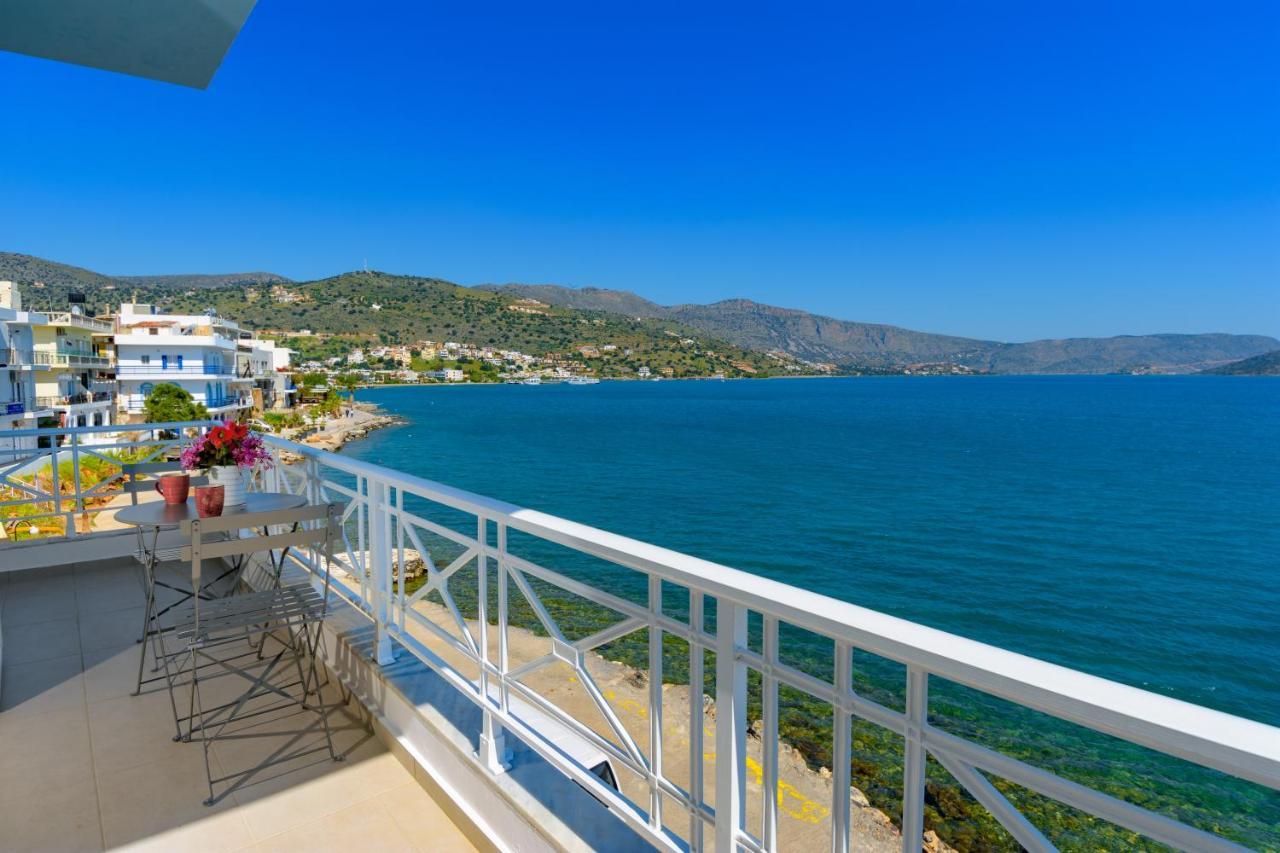 Margarita'S Seafront Luxury Apartment Elounda Zewnętrze zdjęcie