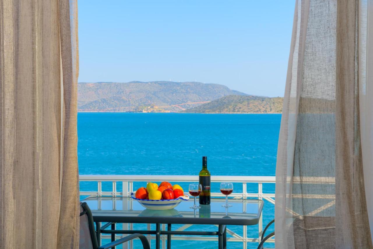 Margarita'S Seafront Luxury Apartment Elounda Zewnętrze zdjęcie