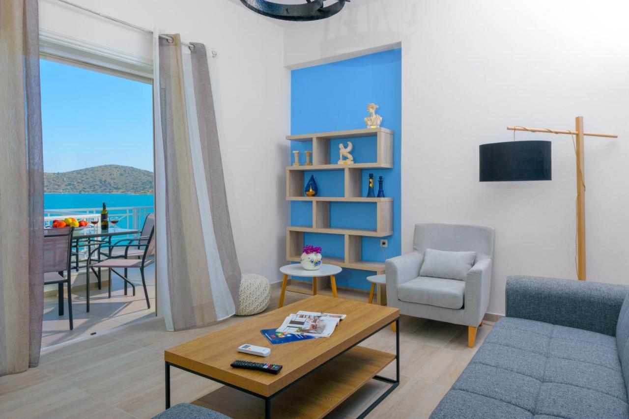 Margarita'S Seafront Luxury Apartment Elounda Zewnętrze zdjęcie