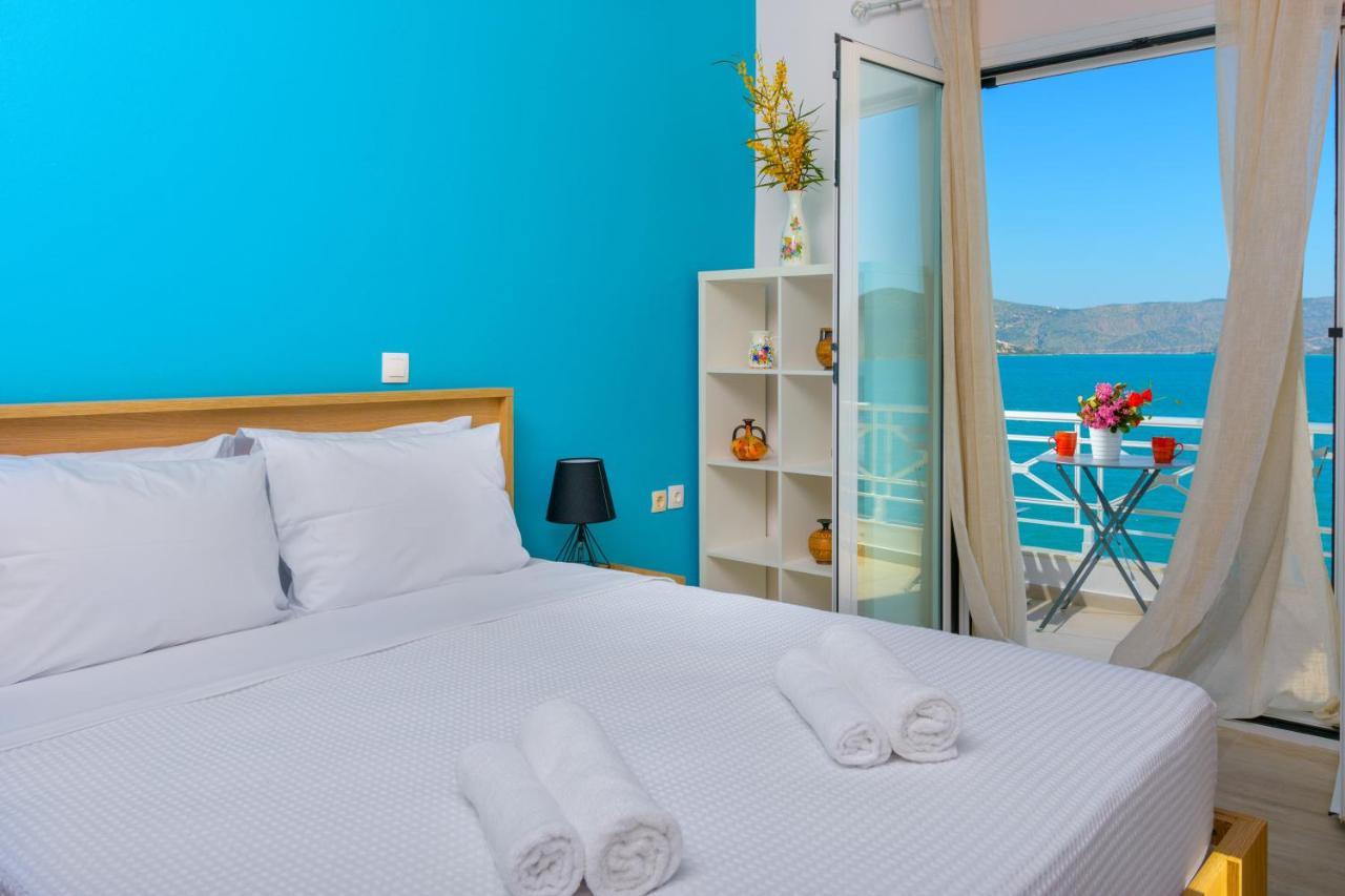 Margarita'S Seafront Luxury Apartment Elounda Zewnętrze zdjęcie