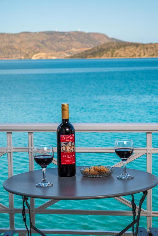Margarita'S Seafront Luxury Apartment Elounda Zewnętrze zdjęcie