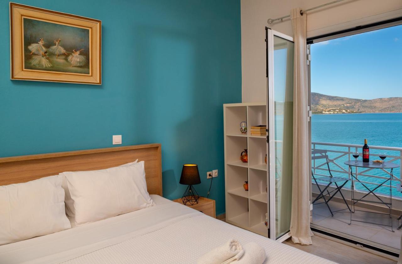 Margarita'S Seafront Luxury Apartment Elounda Zewnętrze zdjęcie